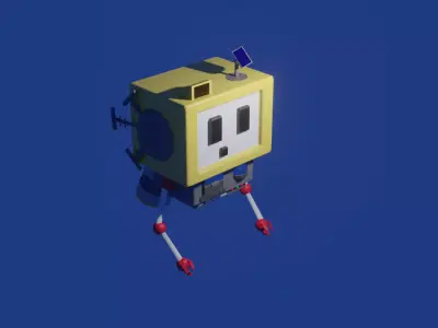 Funny Robot 3D model