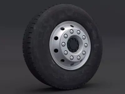 Off-Road Wheel 02 3D model