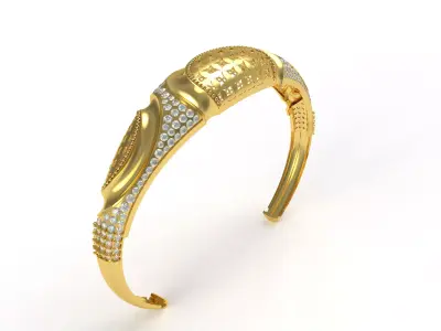 Art Deco Bracelet 47 3D print model