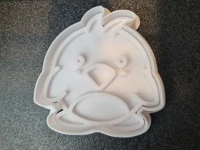 Cute Bird Cookie Cutter 3D Print STL File Free 3D print model