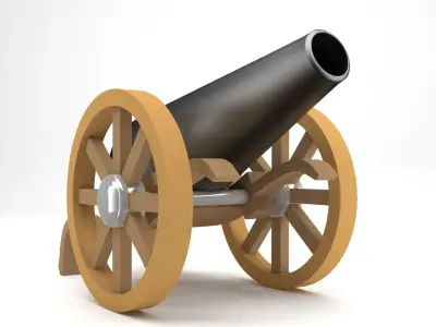Cannon 3D model order