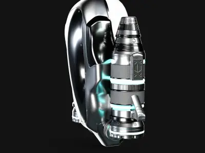Jet pack 3D model