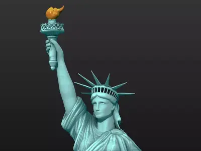 Statue of Liberty 3D model from CGTrader