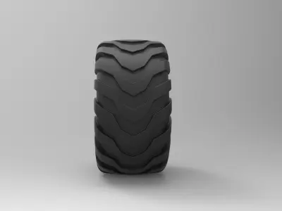 Offroad wheel 2 3D model
