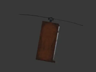 speaker helicopter 3D model