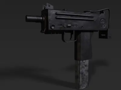 Ingram - Mac 10 3D model