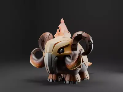 Flammoth 3D print model