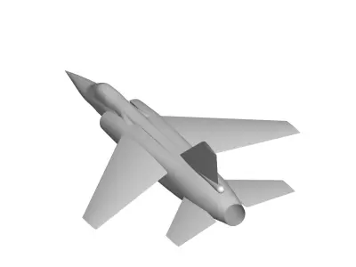 Dassault Mirage F1 3D model