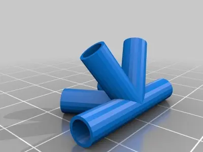 Tetraedron Kite Kit Free 3D print model