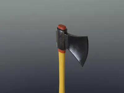 Axe - Modern Low-poly 3D model