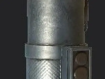 Anakin Skywalker Lightsaber Hilt 3D model