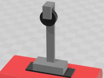 Simple Cable Car 3D print model