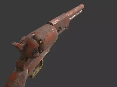 Colt walker 1847 3D model