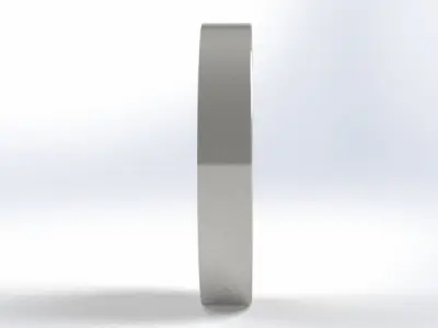 1INCH 3D Part STL and IGES 3D print model 3D print model