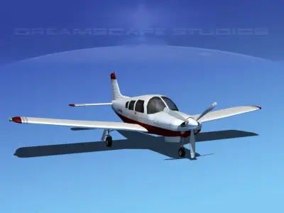 Piper Cherokee Arrow 3D model shop