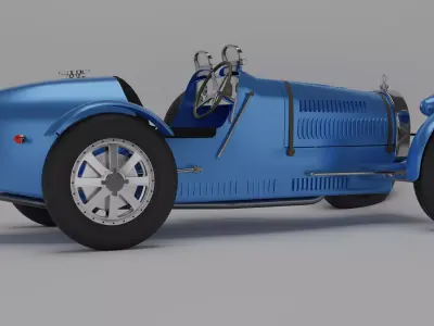 Bugatti Type 35 3D model
