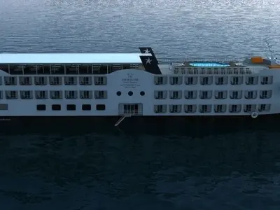 Cruise Ship 3D model 2