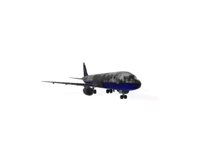Burnt Airliner 3D model