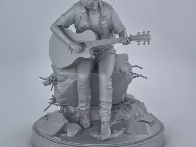 Ellie - The Last of Us Part 2 3D print model purchase