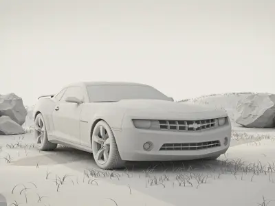 Sports car 3D model