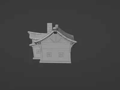 house Free 3D model buy