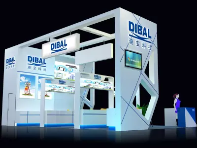 Exhibition - Area - 9X6-3DMAX2009-058 3D model