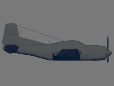 BTD-1 Destroyer 3D model