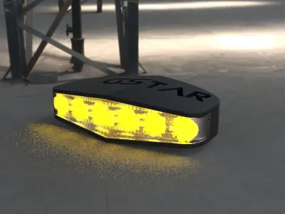 Foglight leds off road 3D model