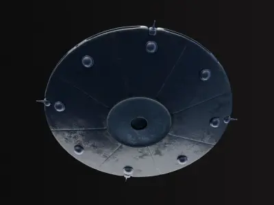 UFO Alien Ship 3D model