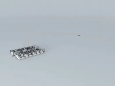 Office box Free 3D model