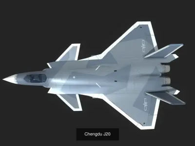 Fighter Jets 3D Model Collection