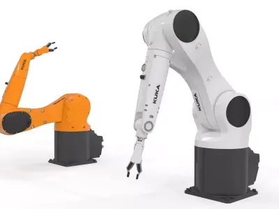 Robotic Arm Kuka Agilus 3D model