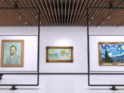 Art Gallery Collection 3 3D model