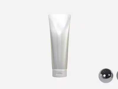 Cream Tube  Low-poly 3D model