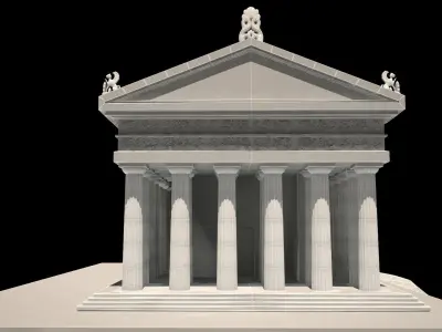 ATHENA TEMPLE 3D model