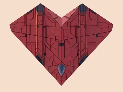 Heart Throbber Free 3D model