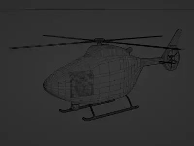 Proteus the British Drone Helicopter 3D model