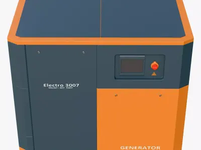 Power Generator Electro 3007 M1 3D model
