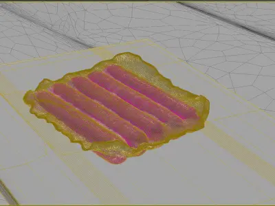 sausage packing 3D model