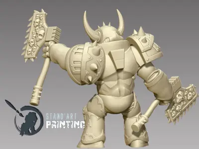 Angry Space Dwarves 3D model