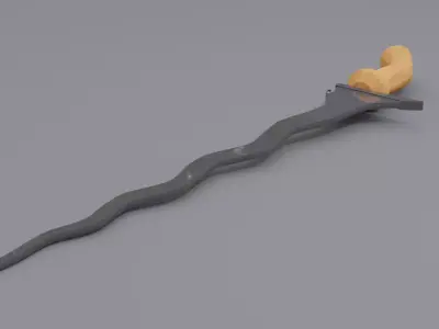 keris set 3D model