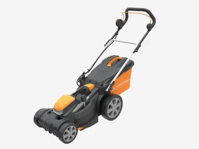 Cordless Lawn Mower Yard Force LM G34A 3D model