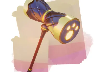 Hammer fantasy 3D model