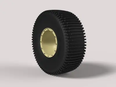 Offroad wheel 28 3D model