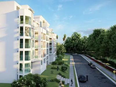 Highrise Building 07 3D model