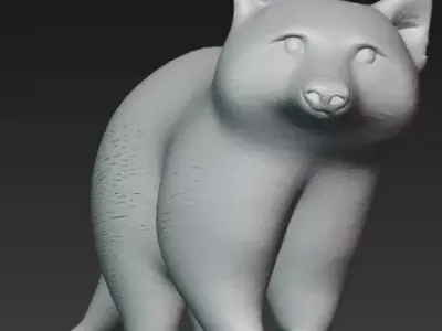 racoon 3D model purchase