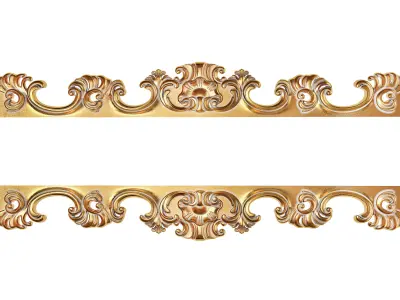 Classic carved 148 3D model