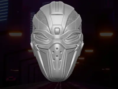 Cyber head 3D printable File For Action Figures 3D print model purchase