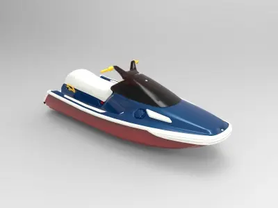 Jet Ski 3D model purchase