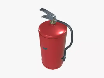 Wet Chemical Fire Extinguisher 3D model purchase